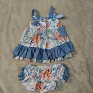 Marie Nicole 3-6 month Baby Girl Dress & Bloomers